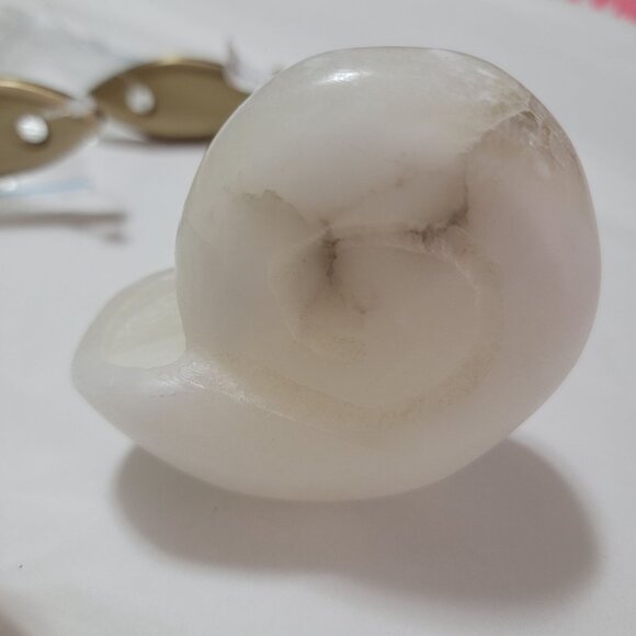 Anthropologie Marina Marble Curtain Tiebacks Seashell Nautical Ocean Beach House - Picture 4 of 10